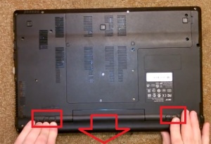 Как разобрать ноутбук Acer Aspire 5553G