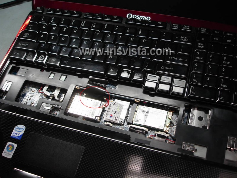 Ноутбук Toshiba Qosmio X500