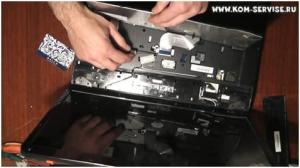 Как разобрать ноутбук eMachines G630