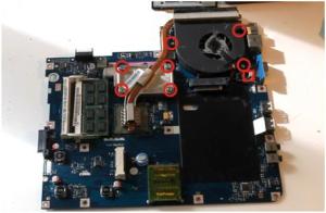 Как разобрать ноутбук Acer Aspire 5734Z для замены термопасты и чистки от пыли