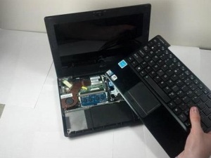 Как разобрать ноутбук Asus Eee PC 1018P