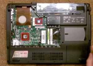 Как разобрать ноутбук Asus F3S для чистки от пыли и замены термопасты в ноутбуке