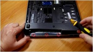 Как разбирается ноутбук HP ProBook 4535s?