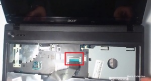 Как разобрать ноутбук Acer Aspire 5552 модель PEW76