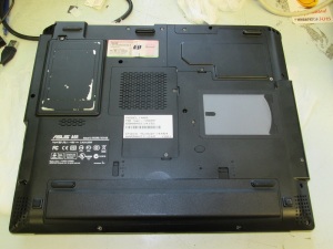 Как разобрать ноутбук ASUS модель A6RP