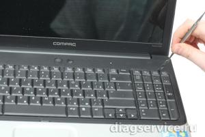 Разборка ноутбука Compaq Presario CQ61 модель 316ER.