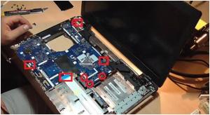 Как почистить ноутбук ASUS K75VJ и заменить термопасту?